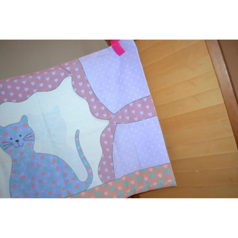 Vintage Cat in A Window Sweet Print Pillowcase